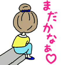 cute girl darling sticker #11823584