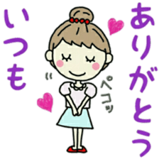 cute girl darling sticker #11823599