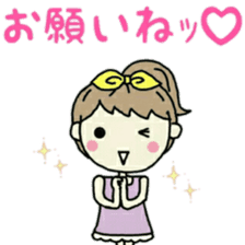 cute girl darling sticker #11823611