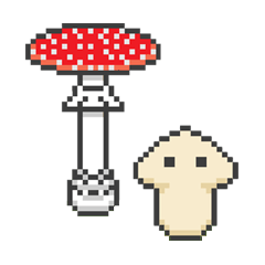 Fairy of mushroom Sticker game ver.