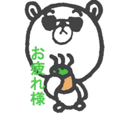 shirokumassu sticker sticker #11823838