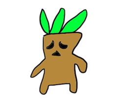 Move Mandragora-kun sticker #11824015