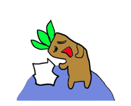 Move Mandragora-kun sticker #11824018