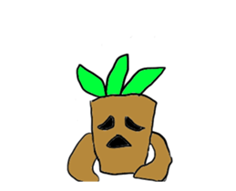 Move Mandragora-kun sticker #11824022