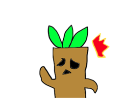 Move Mandragora-kun sticker #11824025