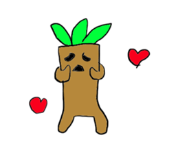 Move Mandragora-kun sticker #11824037