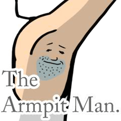 The Armpit Man. "English"