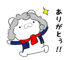 Moving Musician Bear sticker #11824554