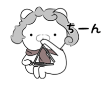 Moving Musician Bear sticker #11824572