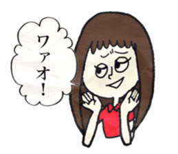 funny girls. sticker #11825584