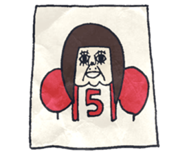 funny girls. sticker #11825591