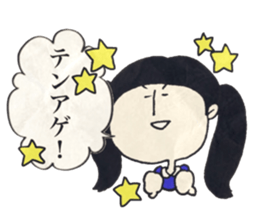 funny girls. sticker #11825606