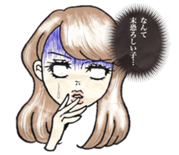 funny girls. sticker #11825607