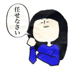 funny girls. sticker #11825608