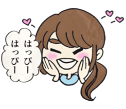 funny girls. sticker #11825611