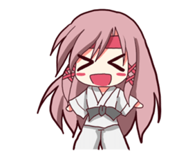 hyper high tension girl2 sticker #11825965