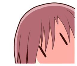 hyper high tension girl2 sticker #11825981