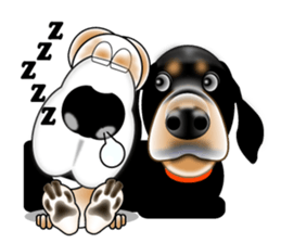 Sticker of the bingo of the beagle sticker #11825990
