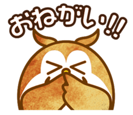 A circle Pretty owl sticker #11826544