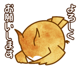 A circle Pretty owl sticker #11826550