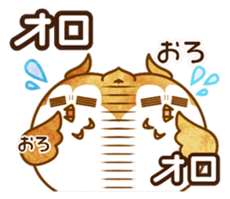 A circle Pretty owl sticker #11826552