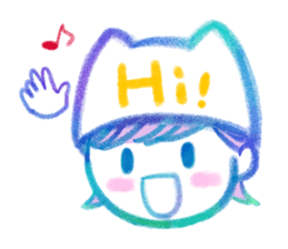 My favorite colorful girls sticker #11826662