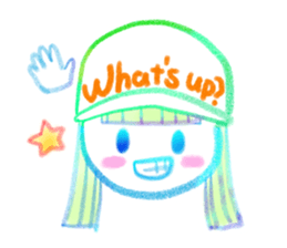My favorite colorful girls sticker #11826663