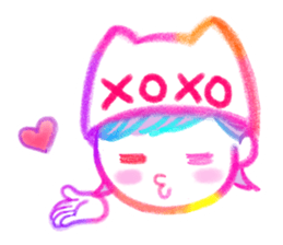 My favorite colorful girls sticker #11826666