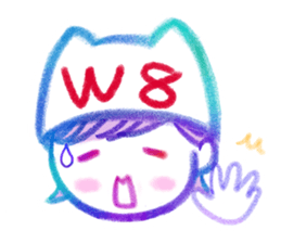 My favorite colorful girls sticker #11826669