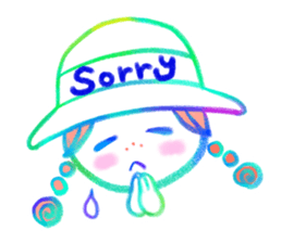 My favorite colorful girls sticker #11826670