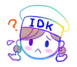 My favorite colorful girls sticker #11826671