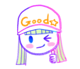 My favorite colorful girls sticker #11826677