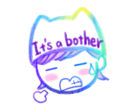 My favorite colorful girls sticker #11826692