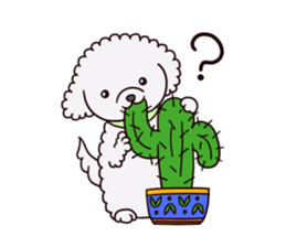 Edamame, A Dog sticker #11827777