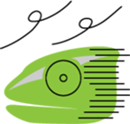 Chameleon "Luga" sticker #11827846