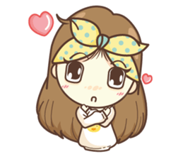 wah wah love you. sticker #11827949