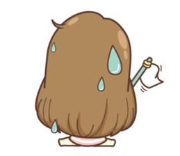 wah wah love you. sticker #11827951