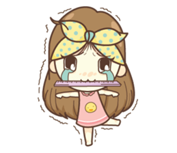 wah wah love you. sticker #11827973