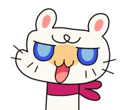 Egg kitty facial expression collection sticker #11828610