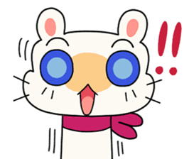 Egg kitty facial expression collection sticker #11828625