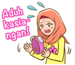 Euis Geulis Hijab: Ramadhan & Daily Talk sticker #11828915