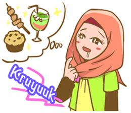 Euis Geulis Hijab: Ramadhan & Daily Talk sticker #11828917