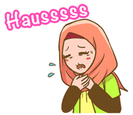 Euis Geulis Hijab: Ramadhan & Daily Talk sticker #11828918