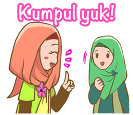 Euis Geulis Hijab: Ramadhan & Daily Talk sticker #11828920