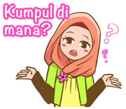 Euis Geulis Hijab: Ramadhan & Daily Talk sticker #11828921