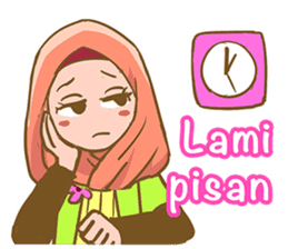 Euis Geulis Hijab: Ramadhan & Daily Talk sticker #11828923