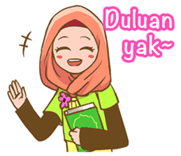 Euis Geulis Hijab: Ramadhan & Daily Talk sticker #11828930