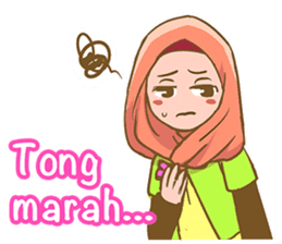 Euis Geulis Hijab: Ramadhan & Daily Talk sticker #11828932