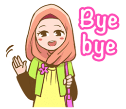 Euis Geulis Hijab: Ramadhan & Daily Talk sticker #11828939