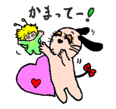 yume & popo 4 sticker #11829440